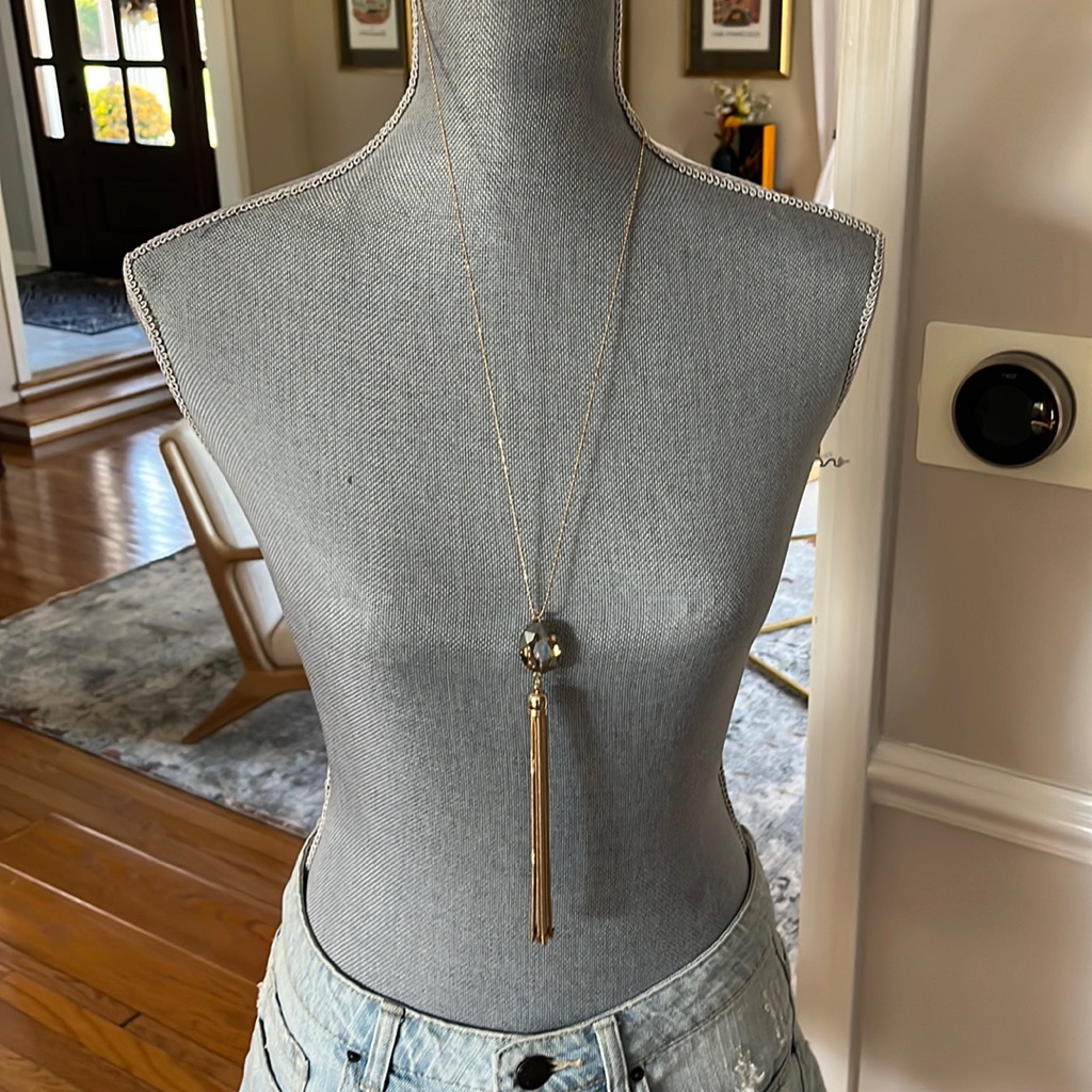 Gold Drop Necklace